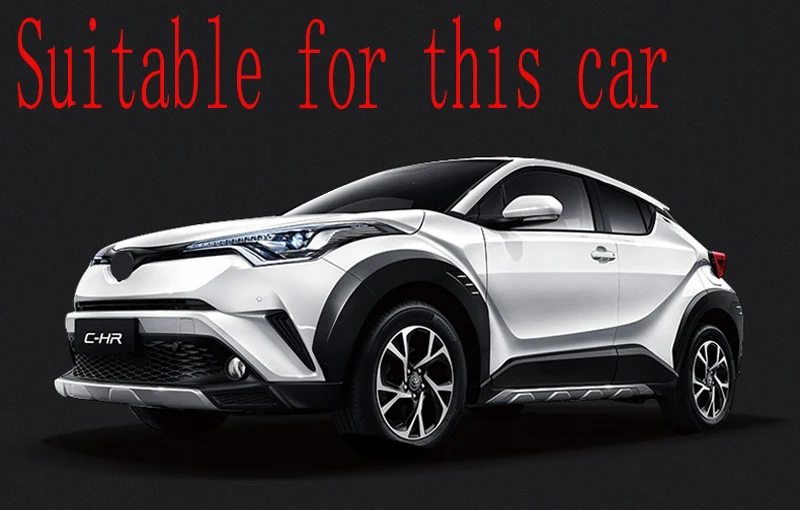 Для Toyota C HR CHR 2016 2017 2018 2019 нержавеющая сталь глушитель выхлопной трубы наконечник