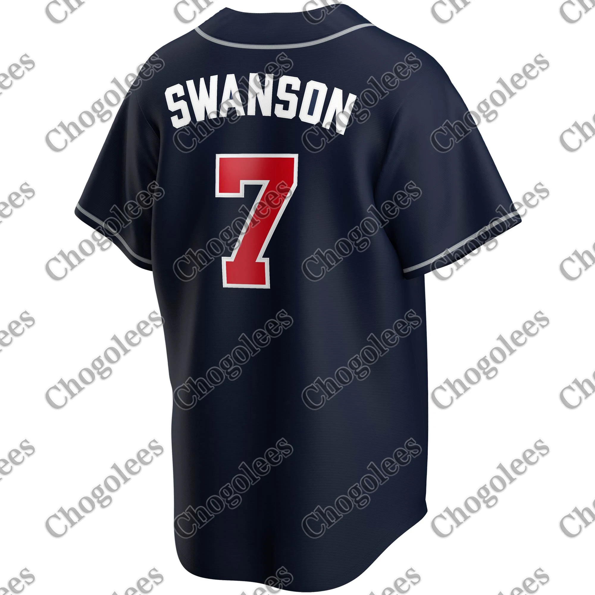 

Baseball Jersey Dansby Swanson Atlanta Alternate 2020 Player Jersey - Navy