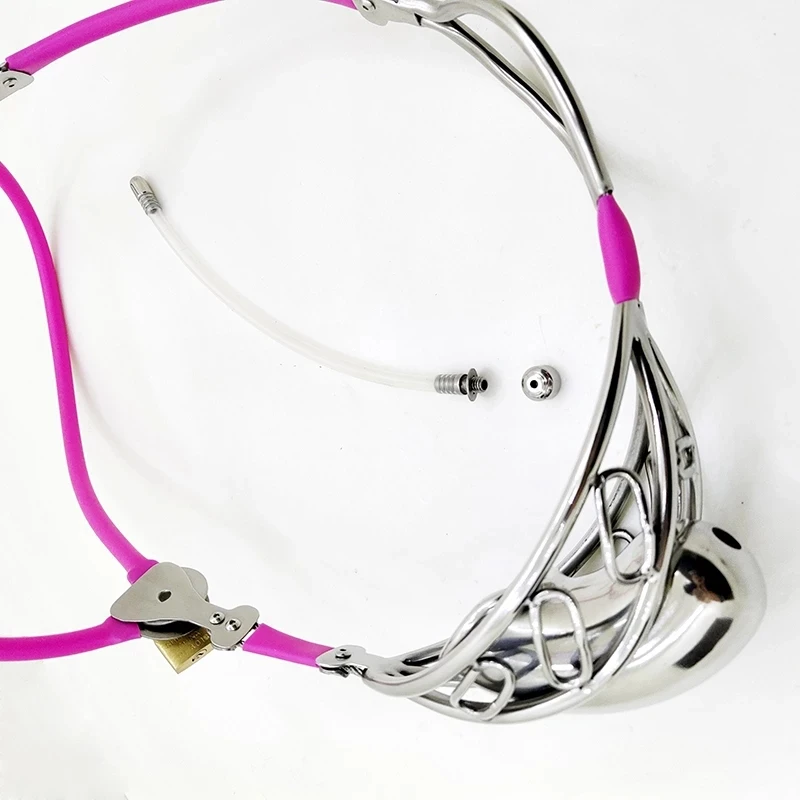 2020 Мужской Пояс верности Нержавеющая сталь петух клетка БДСМ Связывание