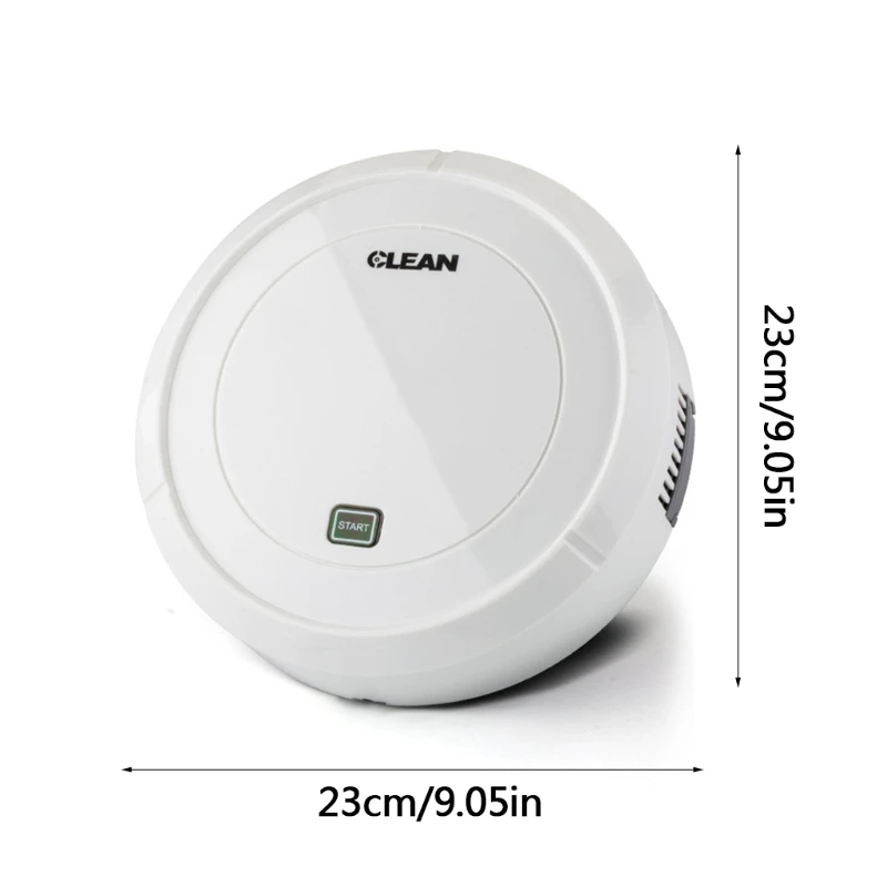 

Robot Vacuum Cleaner 3-in-1 Sweeping Vacuuming Mopping Rechargeable for Marble Hardwood Floor Ceramic Tile Wood Floor