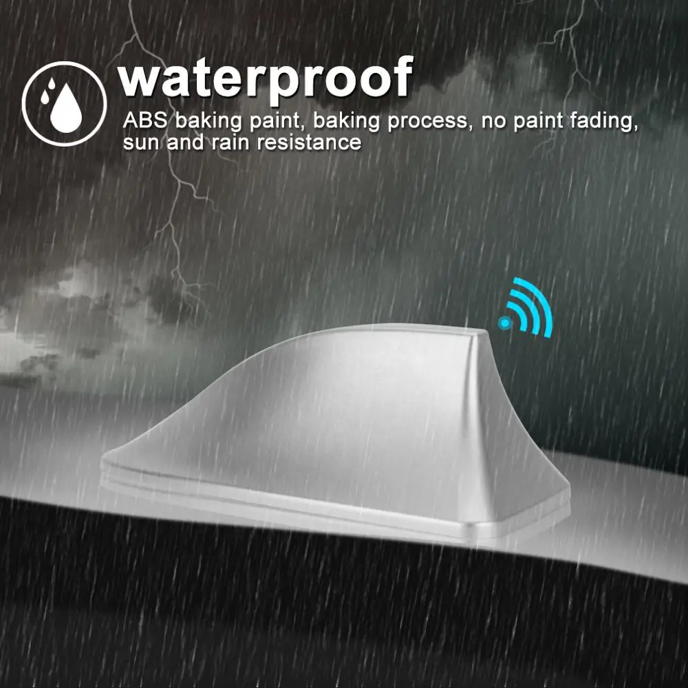 Upgraded Car Radio Shark Fin Antenna Accessories Styling Automobile Signal Aerials Roof Antennas for BMW/Honda/Toyota/Hyundai | Автомобили