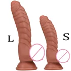 Силиконовый фаллоимитатор, мягкая анальная пробка, интимные игрушки для женщин, товары для мастурбации, инструмент для точки G