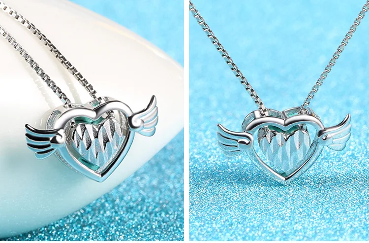 Женское ожерелье из серебра 925 пробы с подвеской|pendant necklace|necklace brand luxurynecklace luxury |