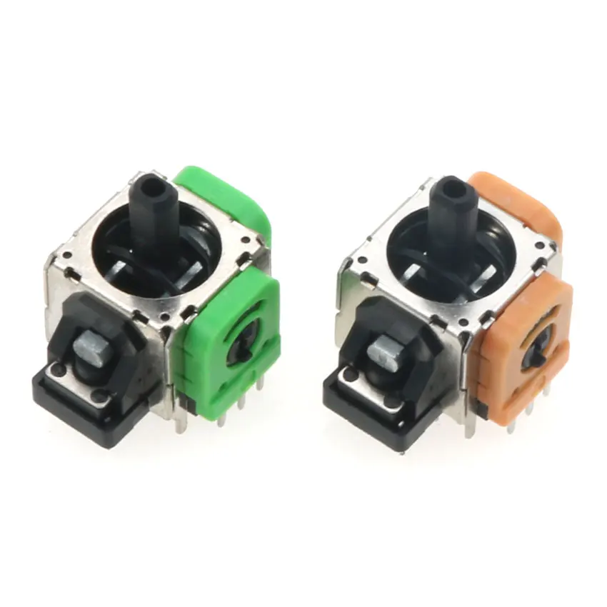 YuXi 2 шт. 3D аналоговый джойстик рукоятка запасные части для Сенсор модуль потенциометр для sony Dualshock 4 PS4 Pro геймпад