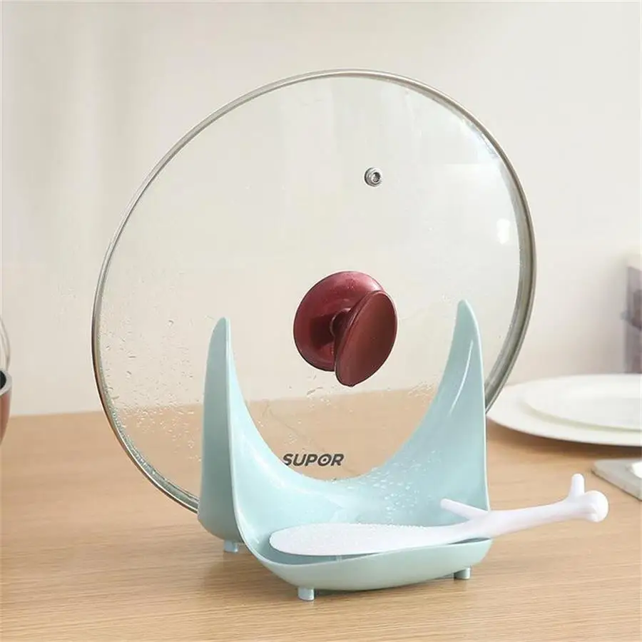 Супная ложка держатель для отдыха U-образный кастрюлю крышкой Шкаф-органайзер