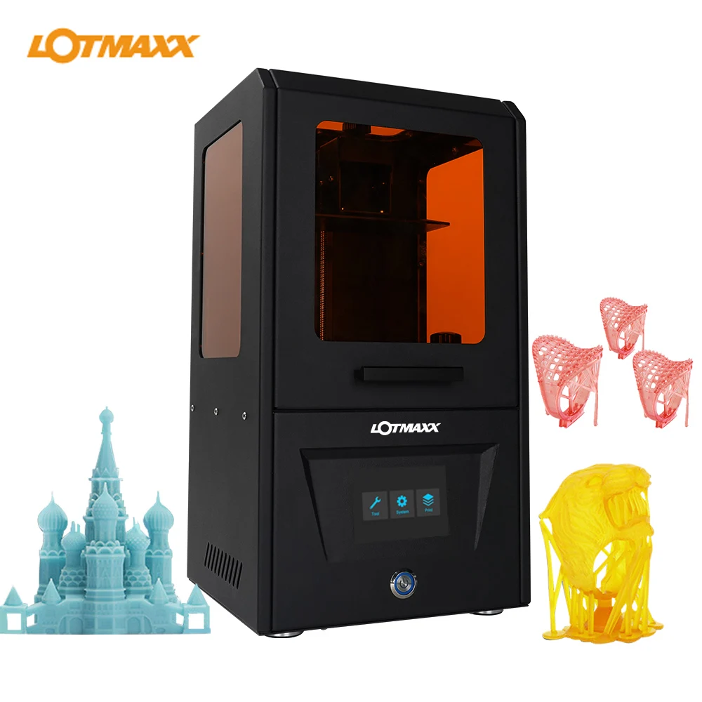 3D принтер LOTMAXX CH 10 UV LCD с 3 5 дюймовым умным сенсорным экраном 2K|3D принтеры| |