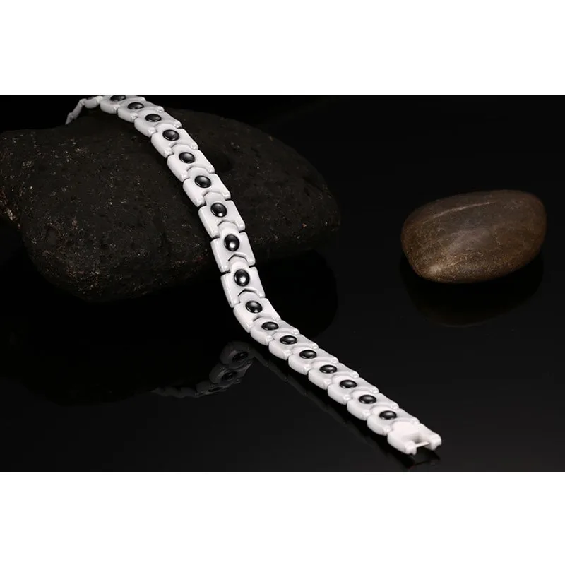 Браслет KOtik для женщин керамический медицинский браслет с оповещением магнитная