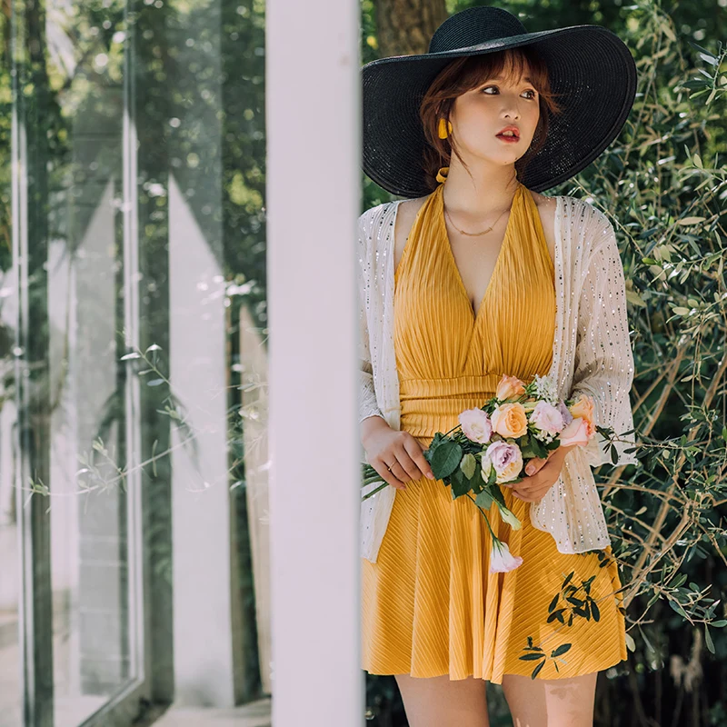 Слитный женский купальник STAERK юбка с большой грудью сексуальное бикини