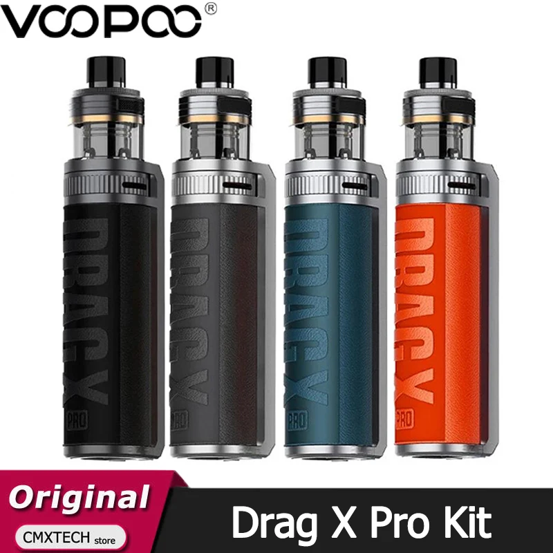 Оригинальный комплект VOOPOO Drag X Pro 100 Вт боксмод вейп 5 мл TPP Pod подходит для PnP