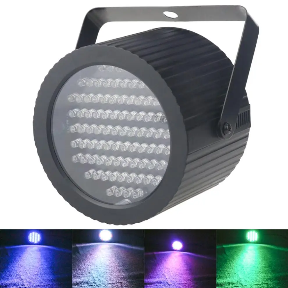 

86 LED 25W RGBW Stage Effect Light with DMX-512 Signal Voice Control/Self-propelled and Master-slave Mode for Disco / Christmas