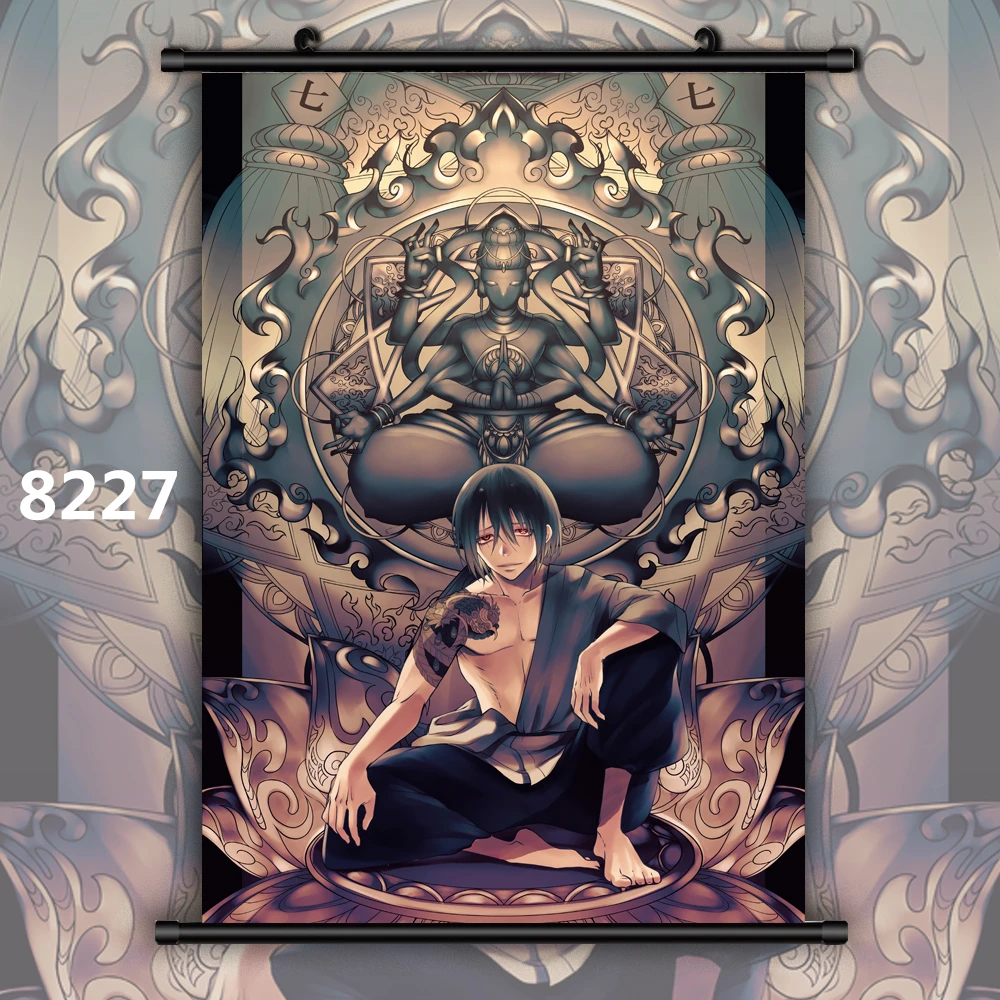 8227 Enen no Shouboutai Fire Force Kusakabe Shinra Benimaru Shinmon Аниме Манга плакат в рулоне - Цвет: 8227
