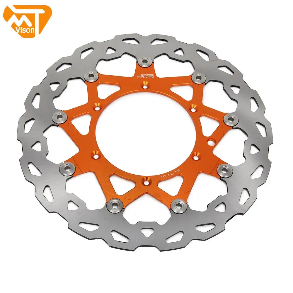 Motorcycle Dirt Bike Front Floating Brake Disc Rotor And Bracket For KTM EXC SX GS MX SXS MXC 125 200 250 300 350 380 1991-2009 |