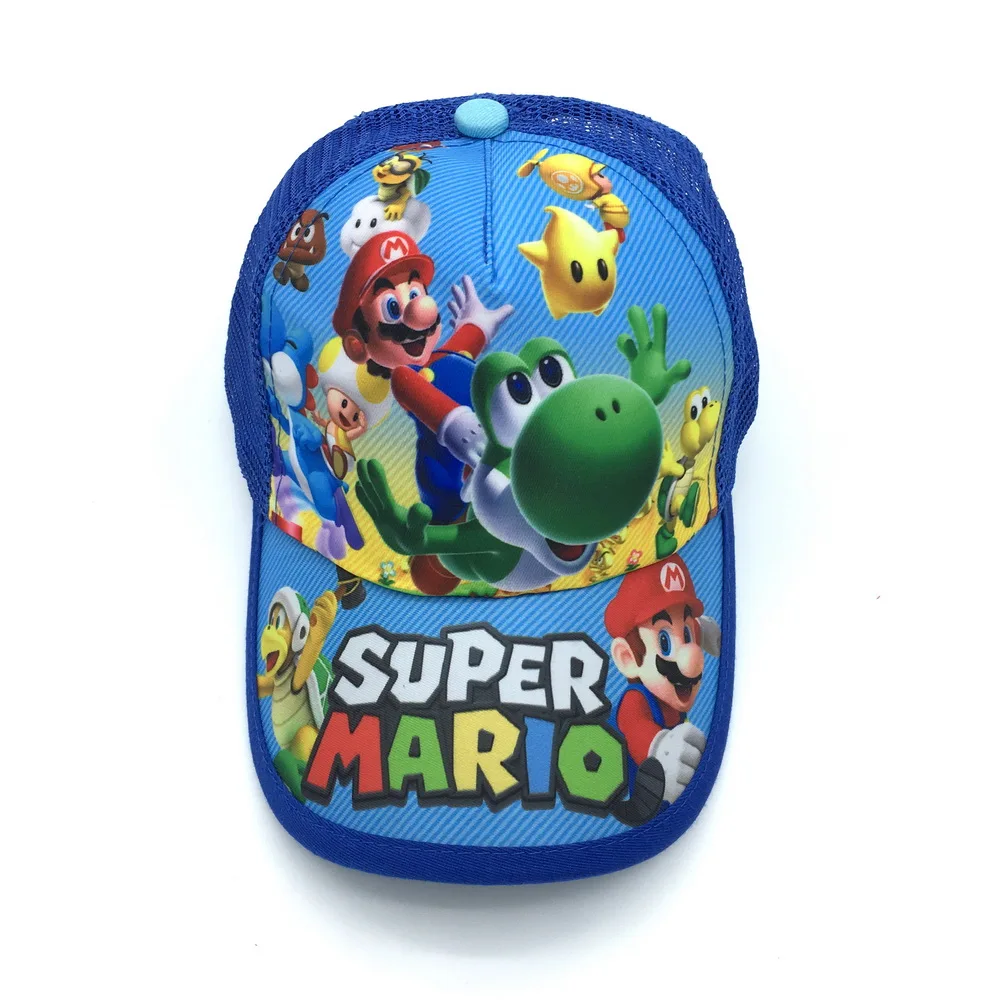 Милый водопроводчик Марио Детская Повседневная летняя шляпа от солнца