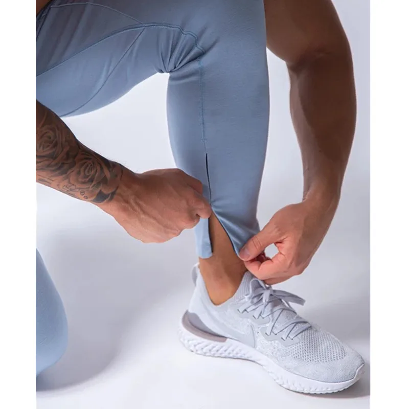 

New Jogging Pants Men Sport Sweatpants Running Pants GYM Pants Men Joggers Cotton Trackpants Slim Fit Pants Bodybuilding Trouser