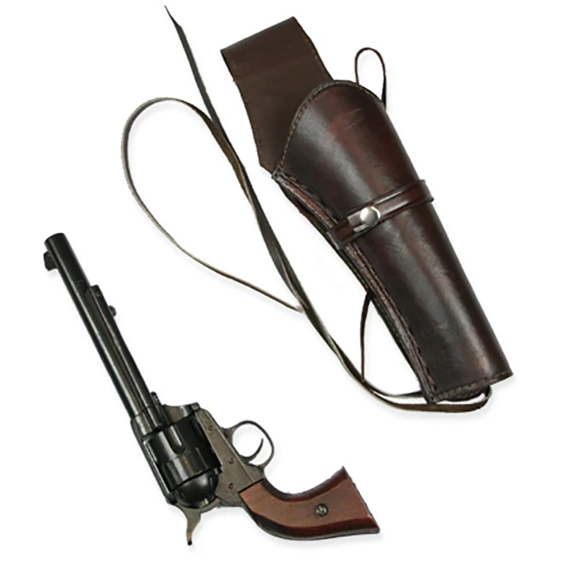 Кобура скрытая в западном стиле для 6-дюймового револьвера средневековая кожа