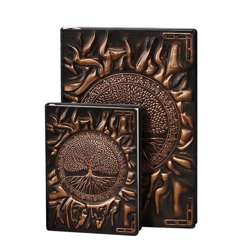 

A5/A6 016060 Retro Notebook Painting Sculpture Thickness Leatherpad Graduation Gift Student Supplies