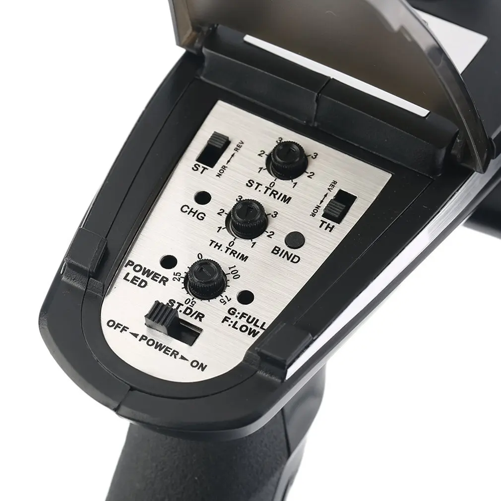 Transmisor y receptor de sistema 3CH, 2,4G, para cami&oacute;n, coche, barco, para FS-GT2B, dise&ntilde;o exquisito, duradero-2