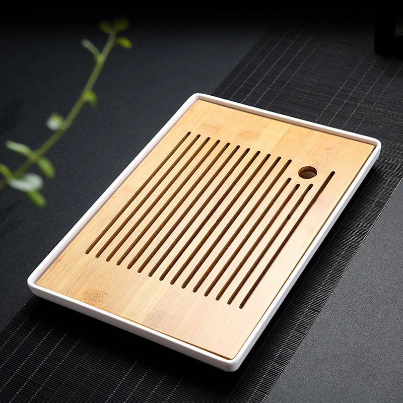 Ceramic Tea Set Porcelain Kung Fu with 6 Cup Teapot Tray Lifting Beam Kettle Portable Pot Teacup Kettles | Дом и сад
