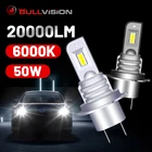 2 светодиодный т., Автомобильные светодиодные лампы H7 H1 H4 H11 H8 H9 9005 HB4 HB3 9006 лм