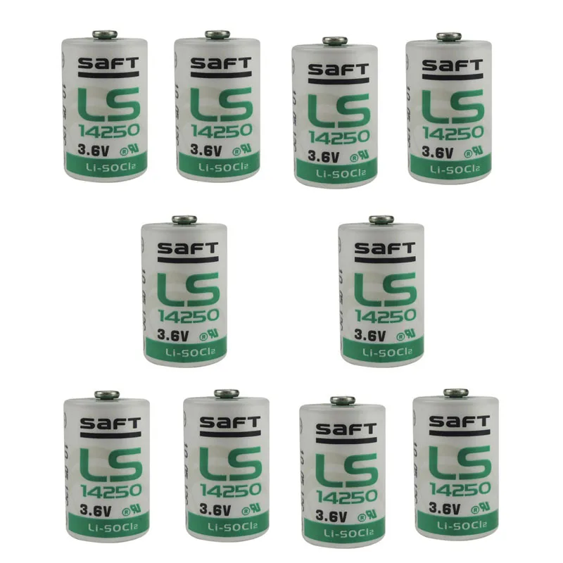 Лот 10 шт. оригинальный новый SAFT LS14250 14250 14500 1/2AA 3 6 V одноразовое электронное