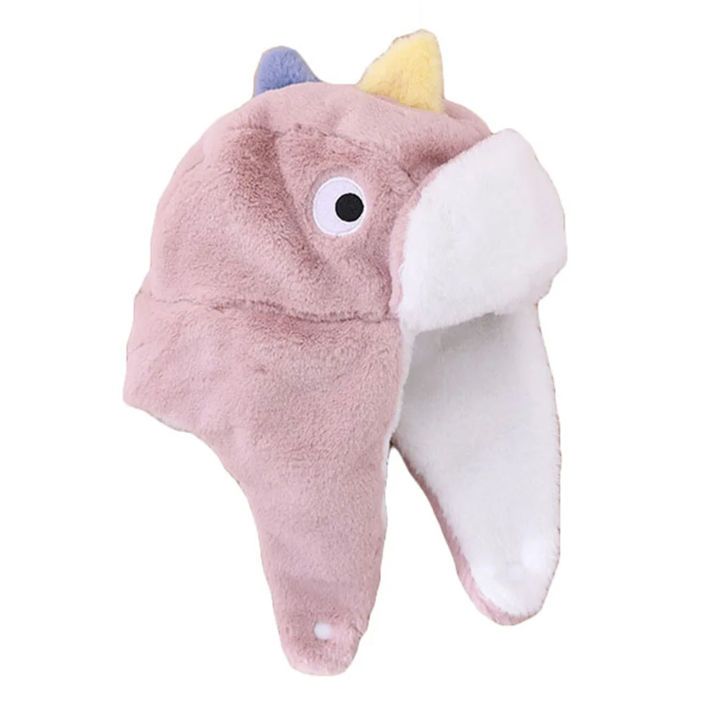

1pc Adorable Winter Warm Hat Lovely Windproof Earflap Hat Kids Headdress Supply