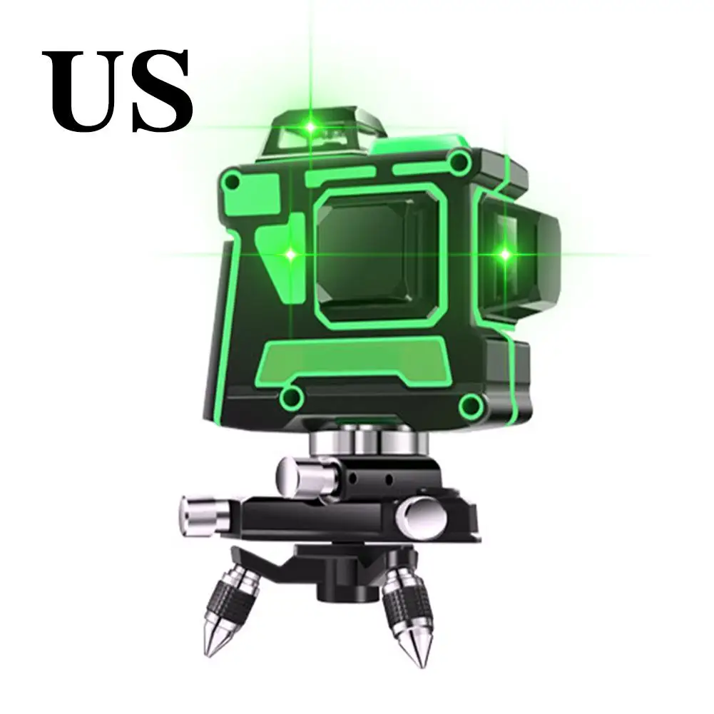 Инфракрасный уровень 12 линий 3D самонивелирующийся горизонтальный и