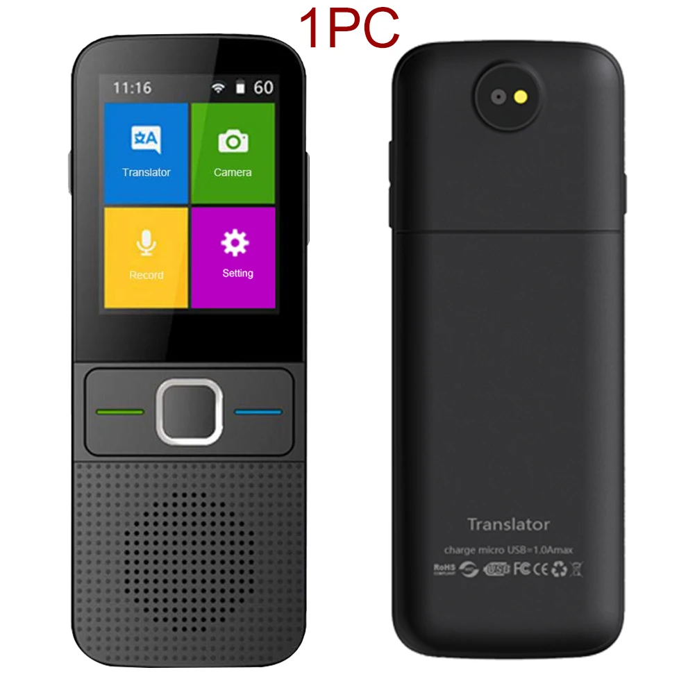 Дорожный обучающий портативный умный голос практичный в реальном времени Wi Fi для