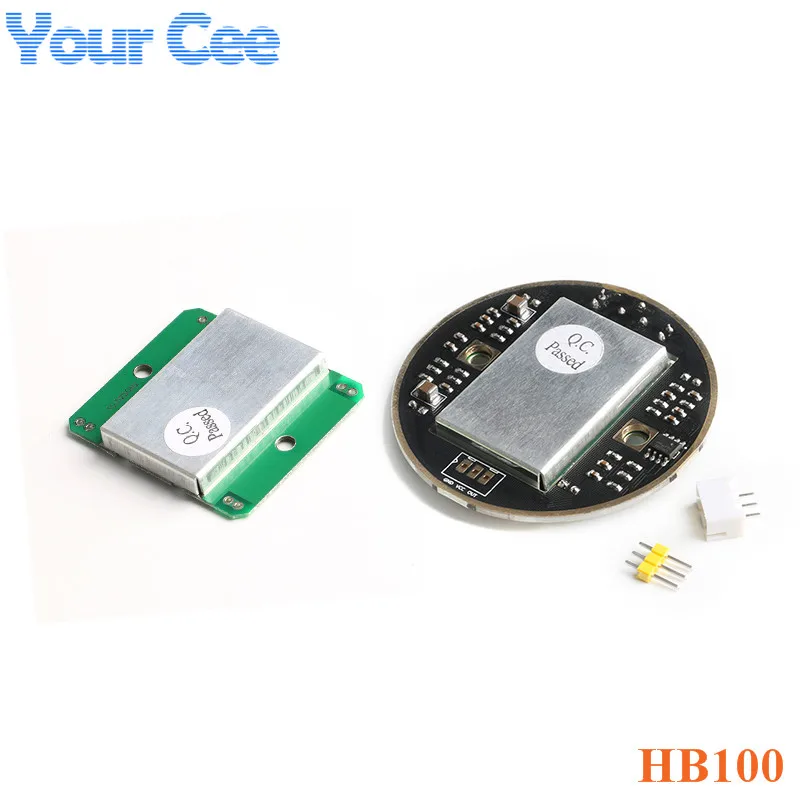

HB100 Microwave Doppler Radar Wireless Module DC 5V Microwave Motion Detector Sensor Module For Ardunio 10.525GHz RCWL-0516 24G