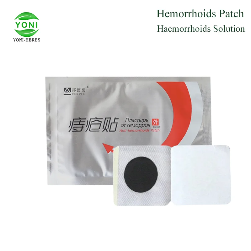 10 шт геморроя травяные патчи крем анальный фистула боль китайский патч для