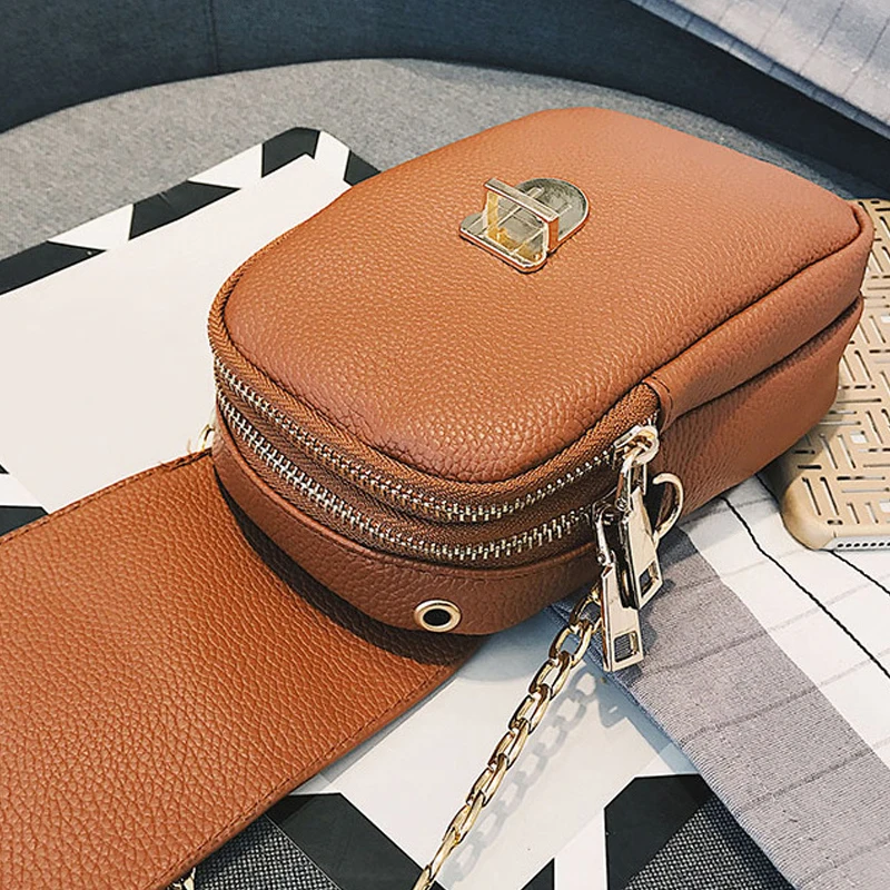 Женские сумки через плечо мини-кошелек с откидной крышкой для сотового телефона