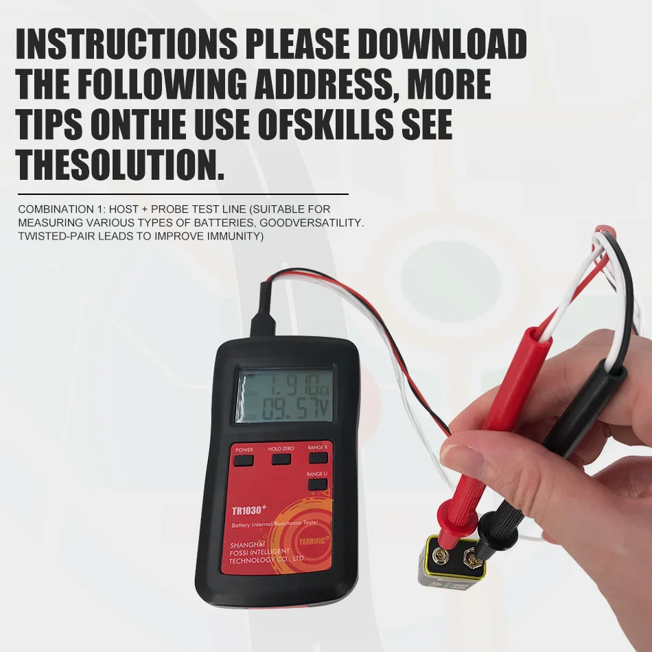 Модернизированная литиевая батарея YR1030 с внутренним сопротивлением