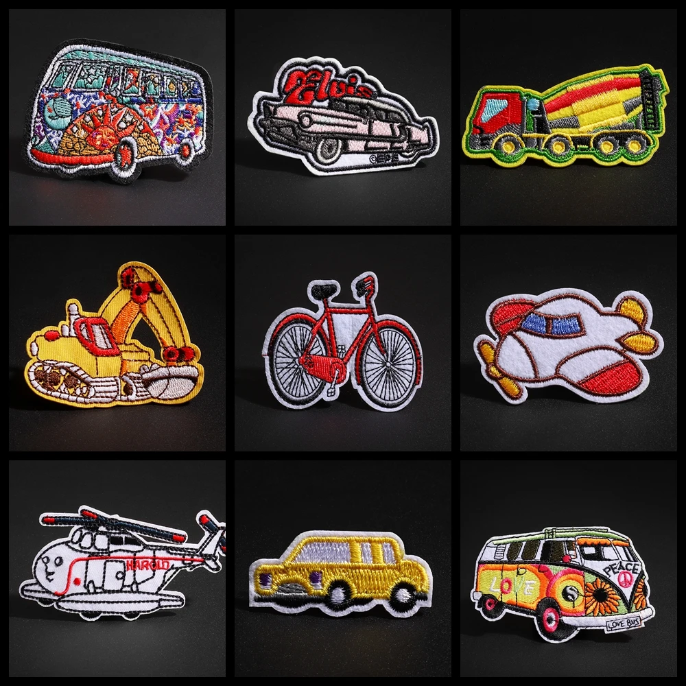 Мини автомобильные нашивки для одежды аппликация термоклейкая нашивка куртки