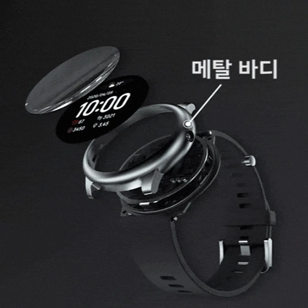 

Russian Korean version Haylou Solar LS05 Smart Watch Sport Round Case Heart Rate Sleep Monitor IP68 Waterproof iOS Android