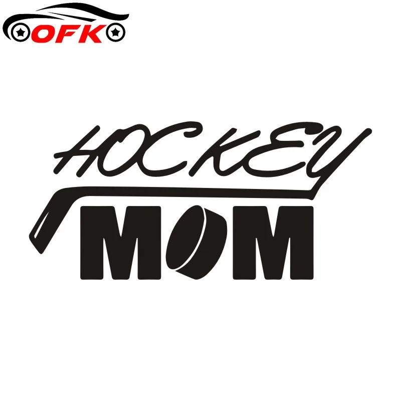 

Car Stickers decor Motorcycle Decals hockey Mom Funny Humor Decorative Accessories Creative Sunscreen Waterproof PVC,18cm*8cm