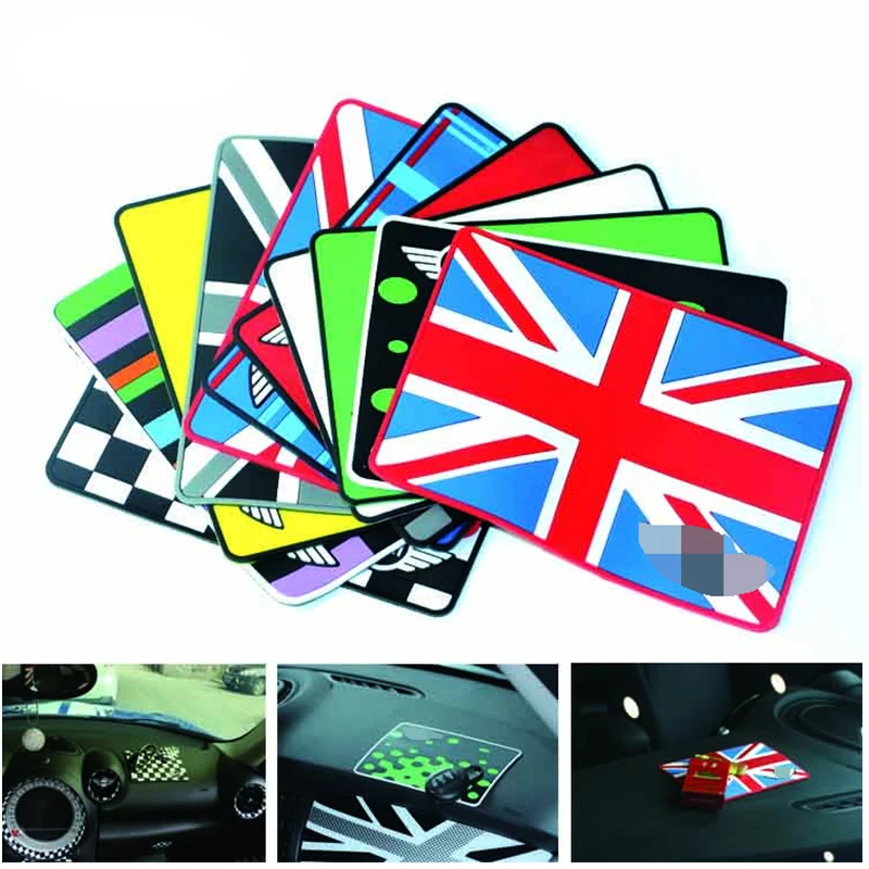 Противоскользящий автомобильный резиновый нескользящий коврик для Телефона mini