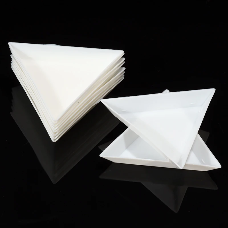 10 шт./компл. Треугольники Плиты бусины ювелирные изделия Дисплей упаковка