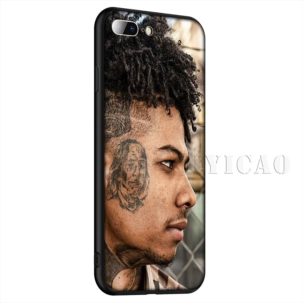 2 Мягкий силиконовый чехол для телефона Blueface Rapper для iPhone 11 Pro Max XR X XS Max 6 6S 7 8 Plus 5 5S SE - Цвет: 2