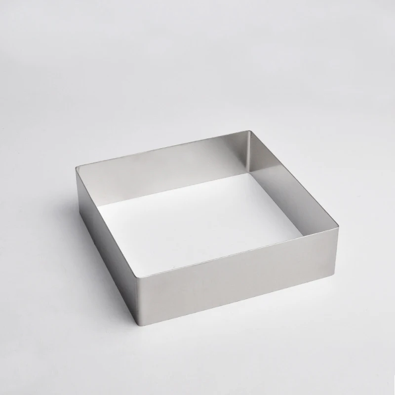 Резак из нержавеющей стали квадратная форма для мусса кольцо торта выпечки