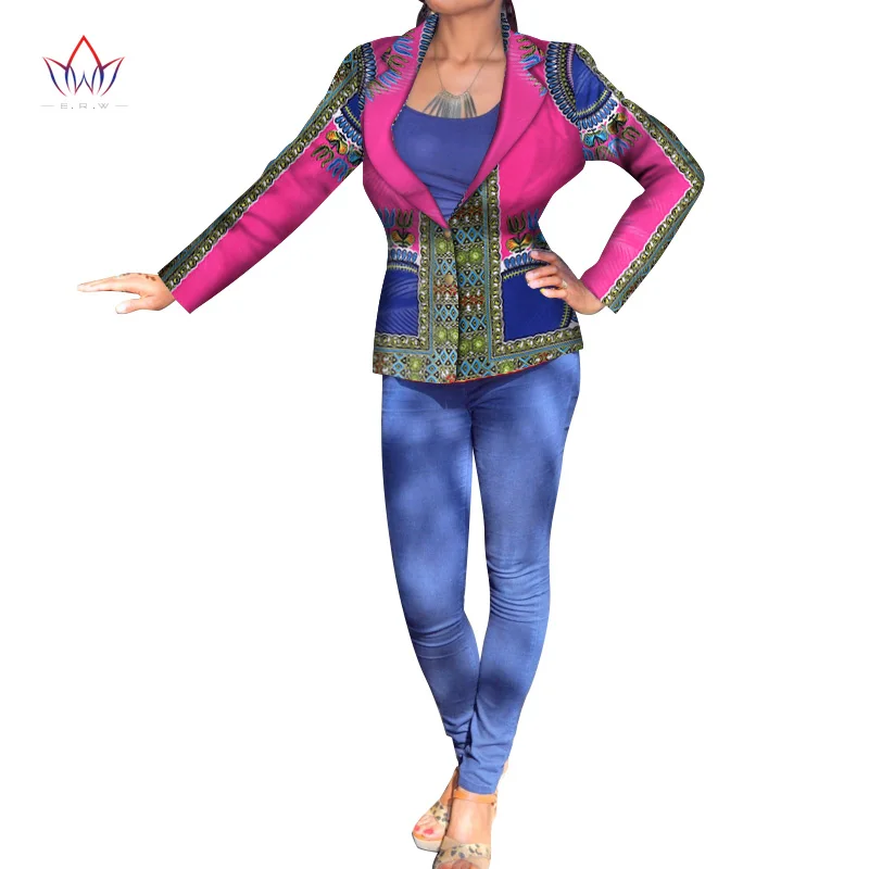 Одежда в африканском стиле женские рубашки топ с естественной талией