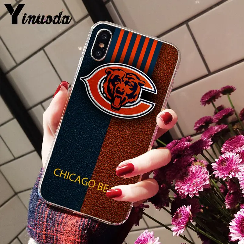 Yinuoda American Football DIY Printing Drawing Phone Case cover Shell for iPhone 8 7 6 6S Plus X XS MAX 5 5S SE XR 11 pro max | Мобильные