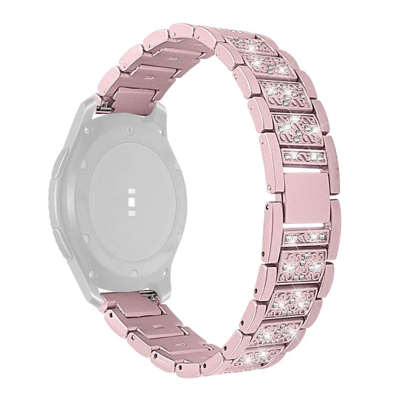 Браслет для часов huawei gt с бриллиантами классический элегантный браслет Samsung Gear S3