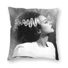 Наволочка с изображением невесты Франкенштейна, декоративная квадратная подушка с фильмом ужасов научной фантастики, наволочка 45x45 см, наволочка для дивана