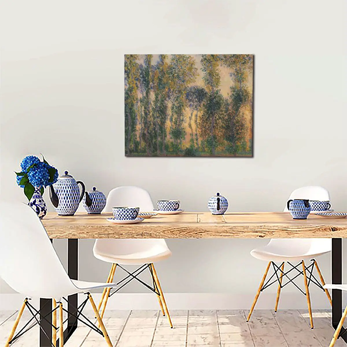 

Monet Painting Romantic Canvas Decoration Pictures Office New Room Decor