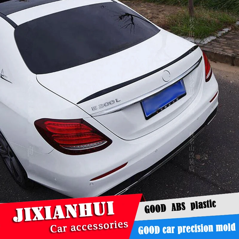 Спойлер для W213 2016 2018 OB Mercedes Benz E class E200 E260 спойлер из АБС пластика цвет заднего