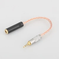 audiocrast hc008 15cm 2 5mm trrs balanced male to 3 5mm stereo female earphone audio adapter cable