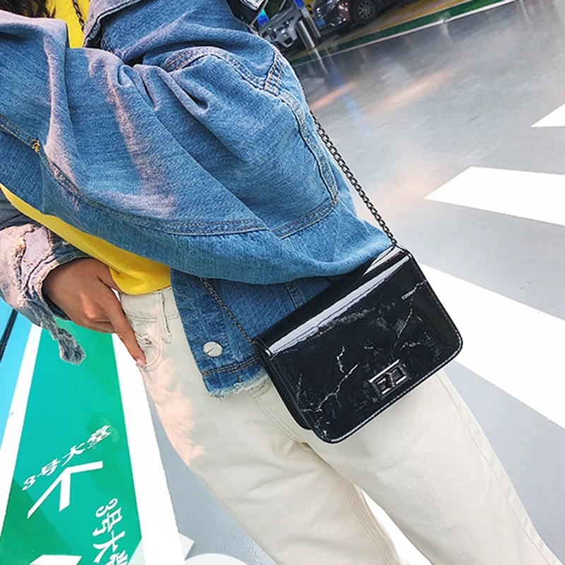 

Women Marble Pattern Shoulder Bag Tote Handbag Leather Messenger Bags Hobo Purse D0UD