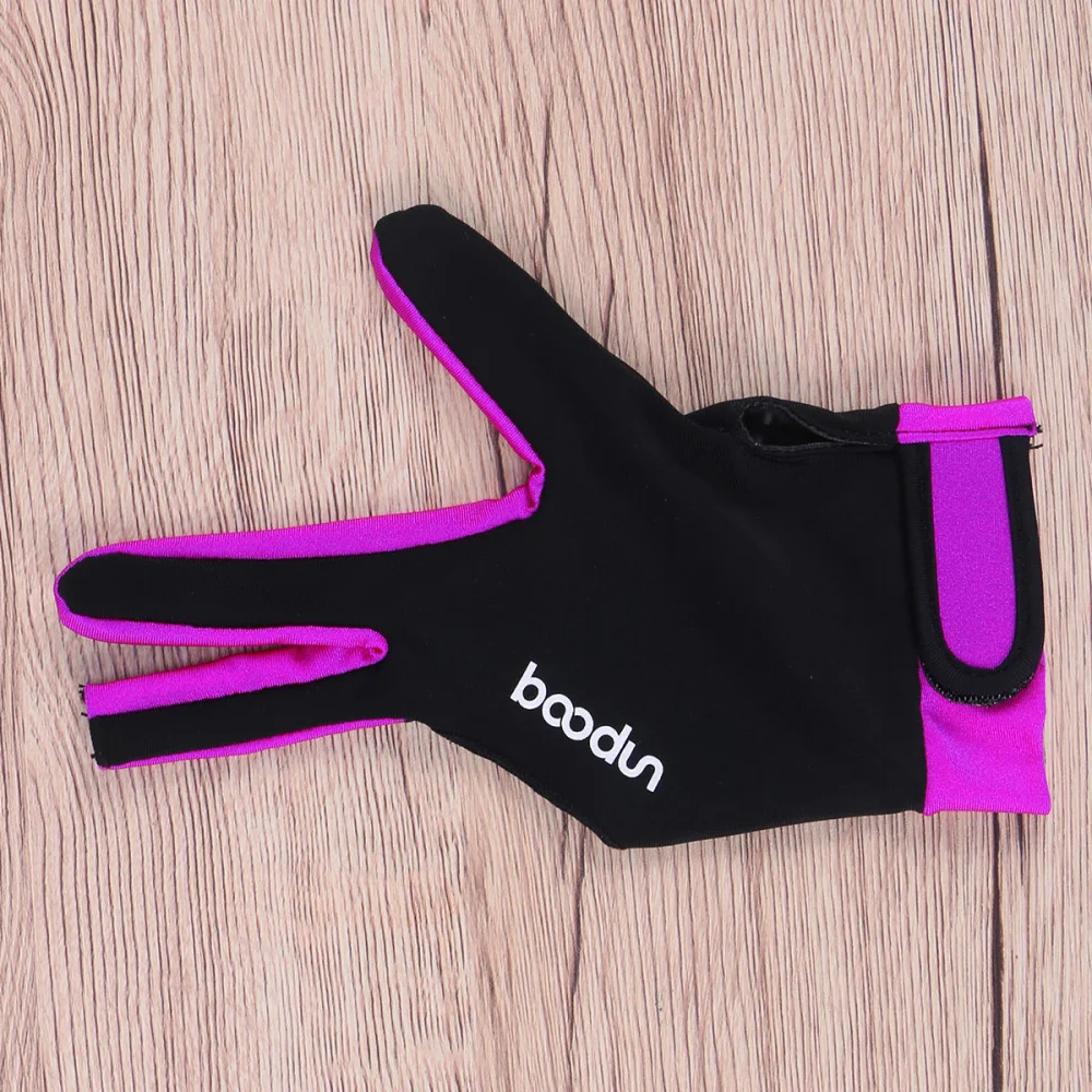 3 пальца перчатки бильярдный бассейн стрелков Размер инструменты для