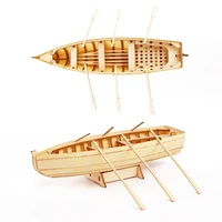 row boat wooden ship model building kit 3d puzzle diy birthday gifts home decoration sailboat toys for kids adults