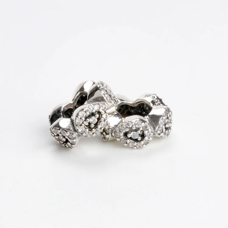 

Authentic 925 Sterling Silver Beads New Creative Water Drop Charm Beads Fit Original Pandora Bracelet For Women Diy Jewelry
