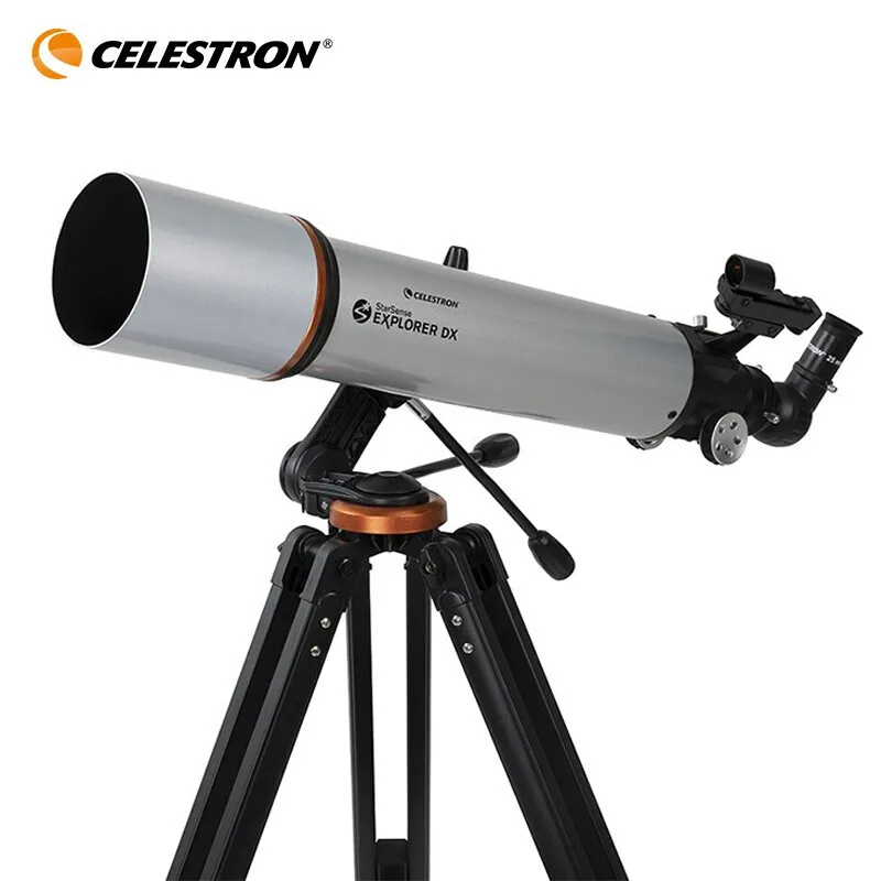 

Астрономический телескоп Celestron SSE DX102AZ, автоматический видоискатель, рефракция звезд, крупная апертура с высоким разрешением и глубоким про...